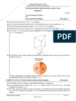 ENVIII Matematica 2020 Test 14 PDF