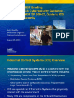 NIST Briefing: ICS Cybersecurity Guidance - NIST SP 800-82, Guide To ICS Security