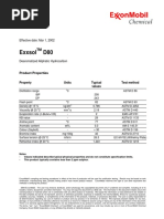 Exxsol D80: Product Properties