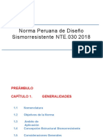 Norma Peruana de DSR E030 2018 AMP