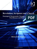 [Ashgate New Critical Thinking in Religion, Theology, And Biblical Studies] Richard R. Topping - Revelation, Scripture and Church_ Theological Hermeneutic Thought of James Barr, Paul Ricoeur and Hans Frei (2007, A