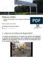 Charla 5 Min SAFETY - Cultura