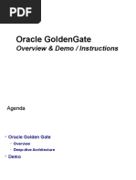 Oracle Goldengate: Overview & Demo / Instructions