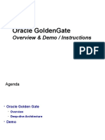 Oracle Goldengate: Overview & Demo / Instructions