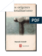 Arendt-Los Origenes Del Totalitarismo PDF