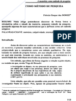 A Memória como método de pesquisa - Fabiola Gaspar das DORES.pdf
