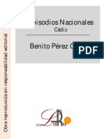 Episodios Nacionales - Cádiz PDF