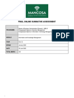 MBA 9 + PGDBM + PGDITM - Information - Knowledge Management - 18 June 2020 - Final PDF
