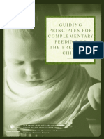 Guiding Principles For Complementary Feeding of The Breastfed Child