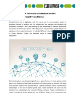 RAMI 4.0 and IIRA Reference Architecture Models A Question of Perspective and Focus