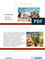 Características de los Mayas