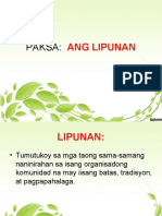 Ap 10 - Ang Lipunan