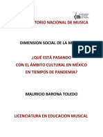 Conervatorio Nacional de Musica Dimension