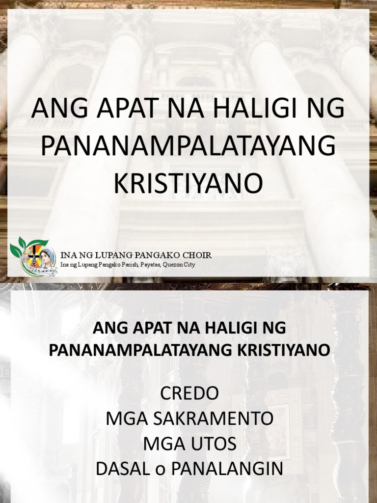 Ang Haligi | PDF
