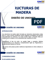 08 ESTRUCTURAS DE MADERAS - Diseño de Uniones