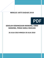 Kertas Kerja Minggu Anti Dadah