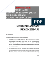 BAB 5 Kesimpulan Dan Rekomendasi