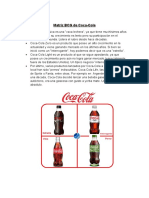 Matriz BCG en Coca Cola