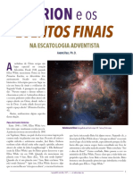 Orion e Os Eventos Finais Na Escatologia PDF