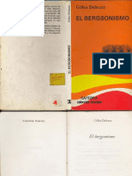 DELEUZE, Gilles (1966) - El bergsonismo (Cátedra, Madrid, 1987).pdf