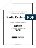 Radio Explorer II User Manual PDF