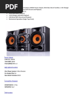 Download Sony Hi-Fi System by kakakus SN46629771 doc pdf
