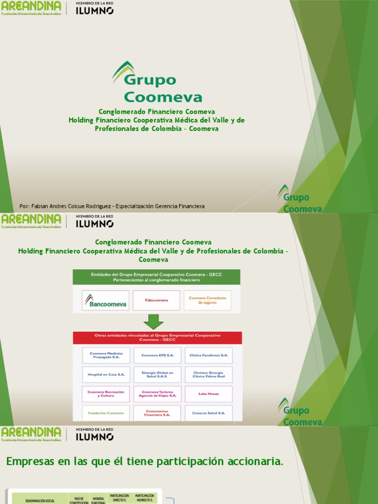 Presentacion Conglomerado Financieros Coomeva Interes Bancos