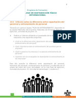 14.1  Informe sobre la diferencia entre capacitación del personal y entrenamiento de personal.docx