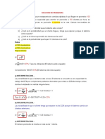 Solución de problemas de sistemas de colas con probabilidad de ociosidad, espera y número de clientes