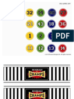 Persona Printables - BIG GAME DAY