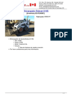 Minicargador Bobcat s185 PDF