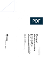 Vítor Da Fonseca. Manual de Observación Psicomotriz PDF