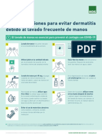 Prevención de dermatitis por lavado frecuente de manos en personal de salud