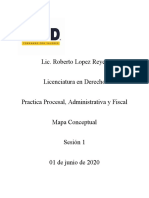 Practica Procesal, Administrativa y Fiscal Sesion 1