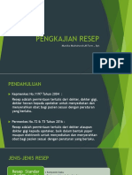 Pengkajian Resep