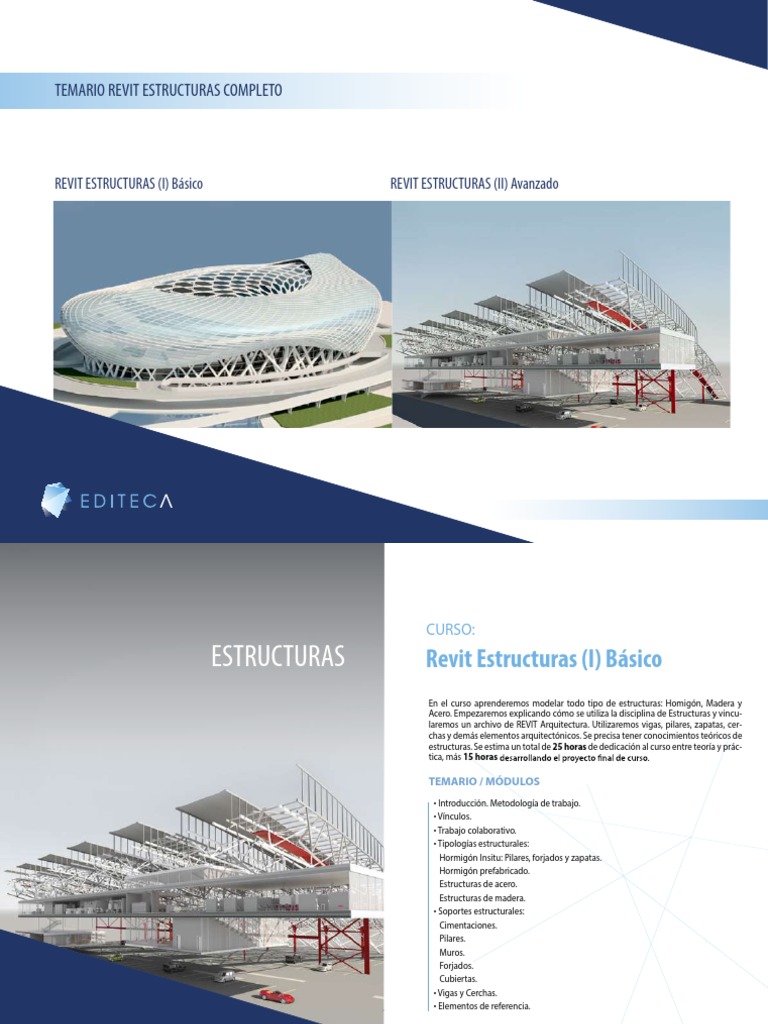 Curso Completo de Revit Estructuras | PDF | Autodesk Revit | Fundación ...