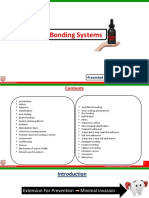 Dentin Bonding Systems: Presented By: DR - Arbiya Anjum S