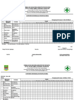 Check List Pemeliharaan Ruangan