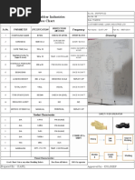 Supreme Rubber Industries Process Chart: Drawing