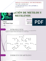 Inserción de Metilenos-Metilos