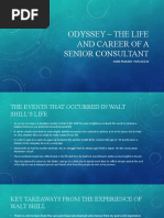 Odyssey - The Life and Career of A Senior Consultant: Gyan Prakash Pgp/22/132