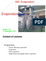 CP 402 - Lectures - Evaporation 17.11.2014