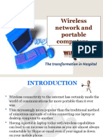Wireless Network and Portable Computers: The Transformation in Hospital