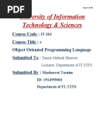 University of Information Technology & Sciences