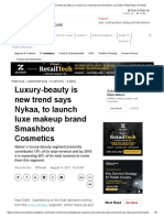 Luxury-Beauty Is New Trend Says Nykaa, To Launch Luxe Makeup Brand Smashbox Cosmetics, Retail News, ET Retail