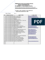 Daftar e - Mail Peserta Us 2020 KLS Ix-6