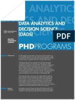 19 Data Analytics and Decision Sciences DADS