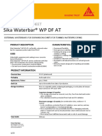Sika Waterbar® WP DF AT: Product Data Sheet