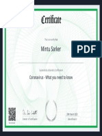 COVID-19 (Alison - Certificate) PDF