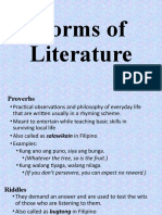 Forms of Literature